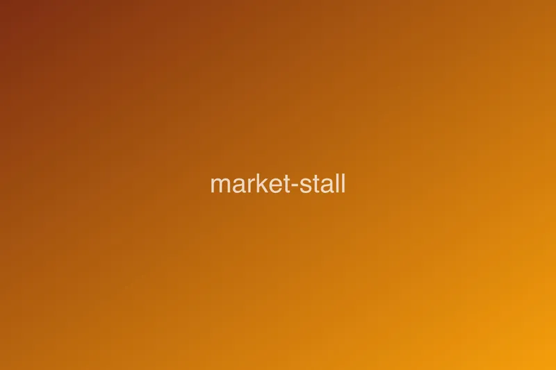 market stall
